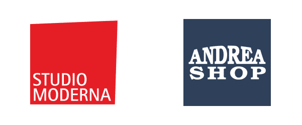 logo studio moderna andrea shop